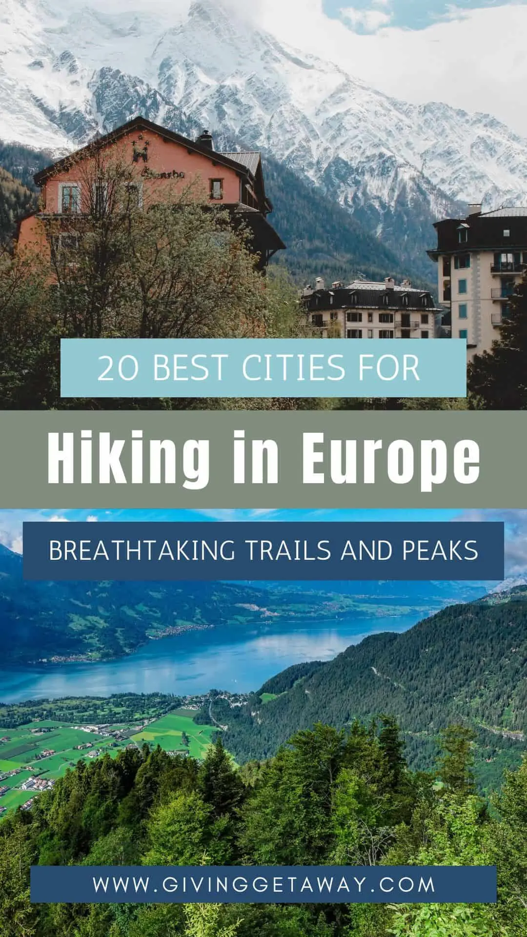 20 Best Cities for Hiking in Europe: Breathtaking Trails and Peaks