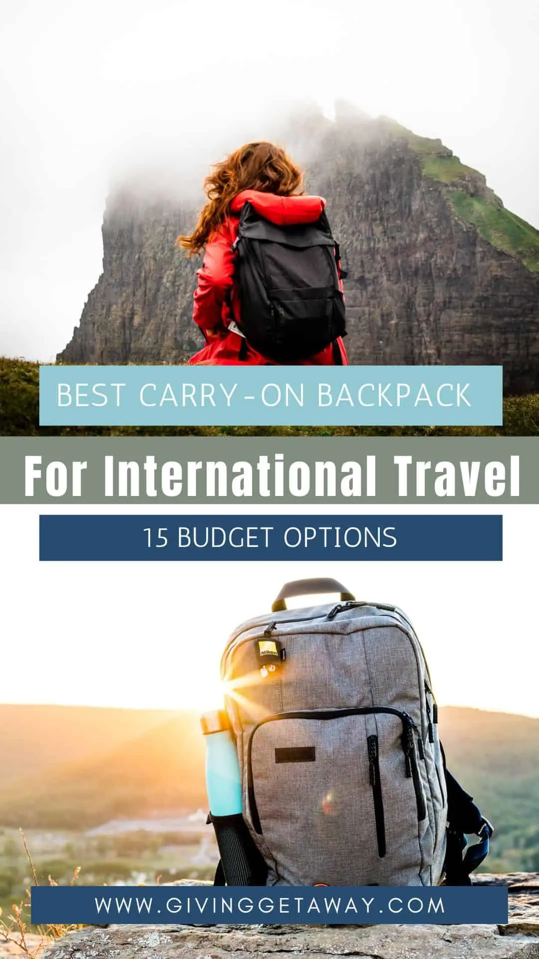 Best travel outlet backpack budget