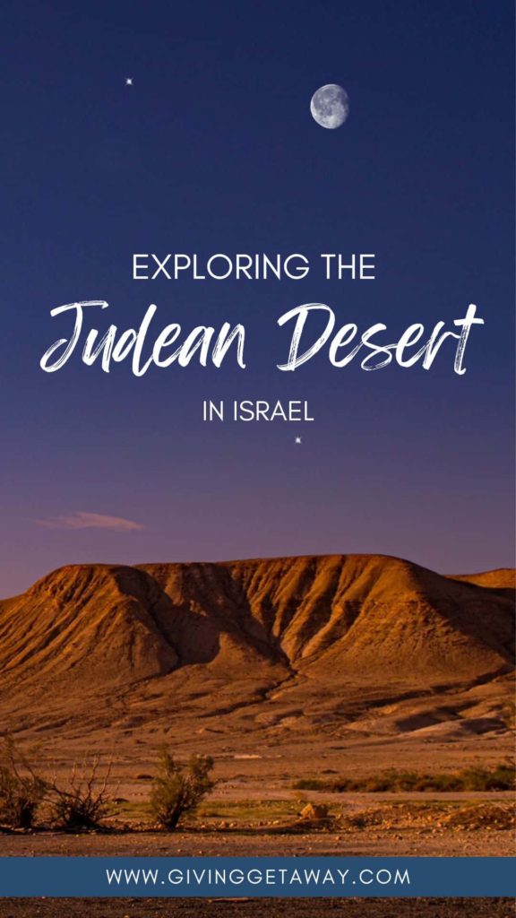 Pinterest Banner Exploring The Judean Desert In Israel