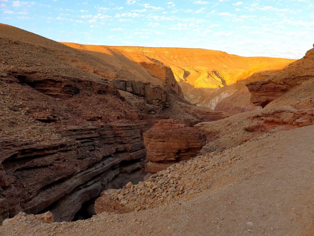 Canyon in the Negev Desert, Israel off the Beaten Path