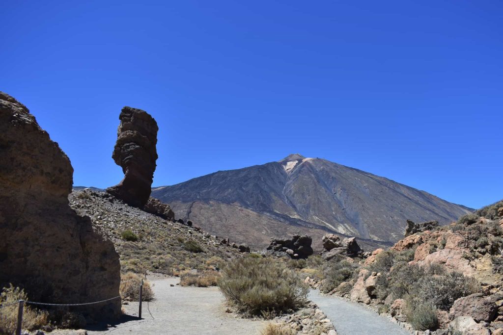 Rock Formations in Teide National Park in Tenerife