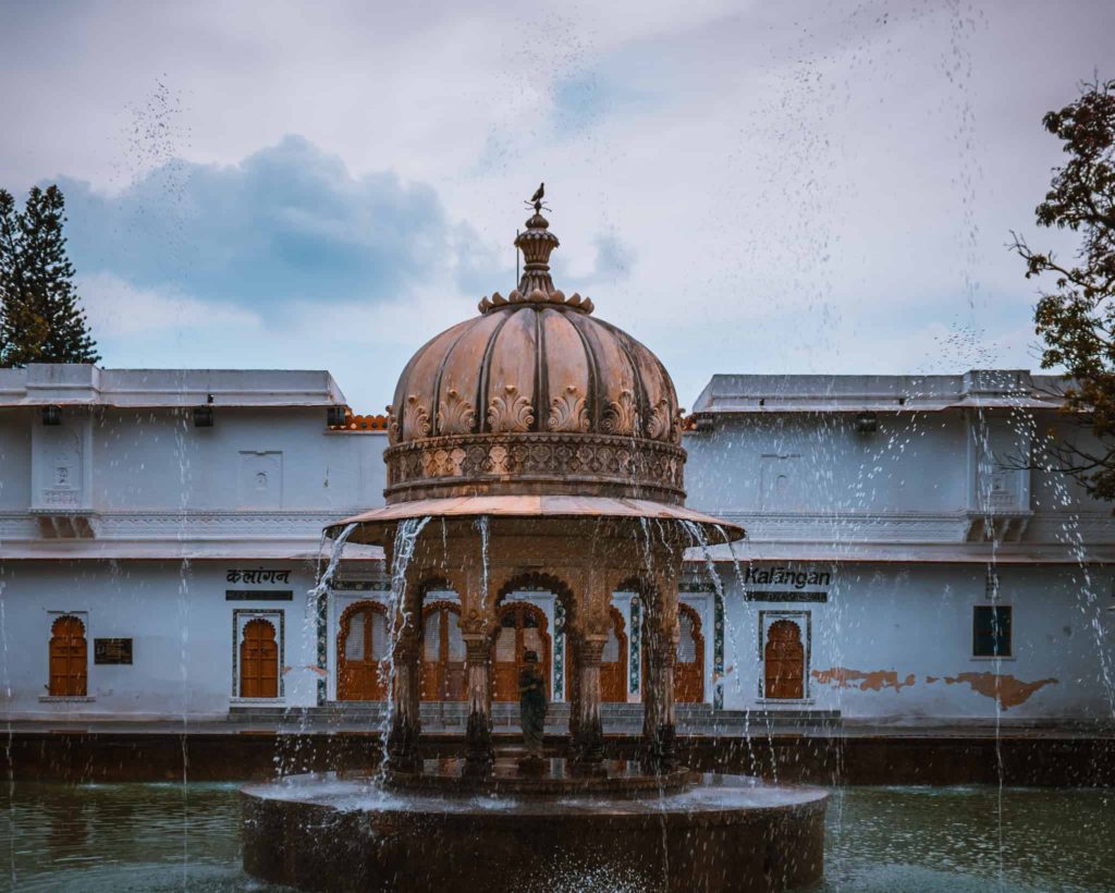 Fountain in Saheliyon KI Bari in Udaipur