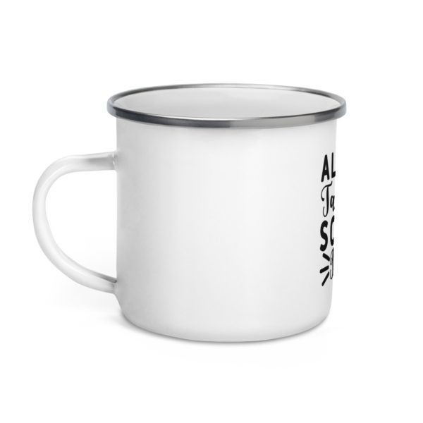 Adventure Is Worthwhile Enamel Mug - Image 3