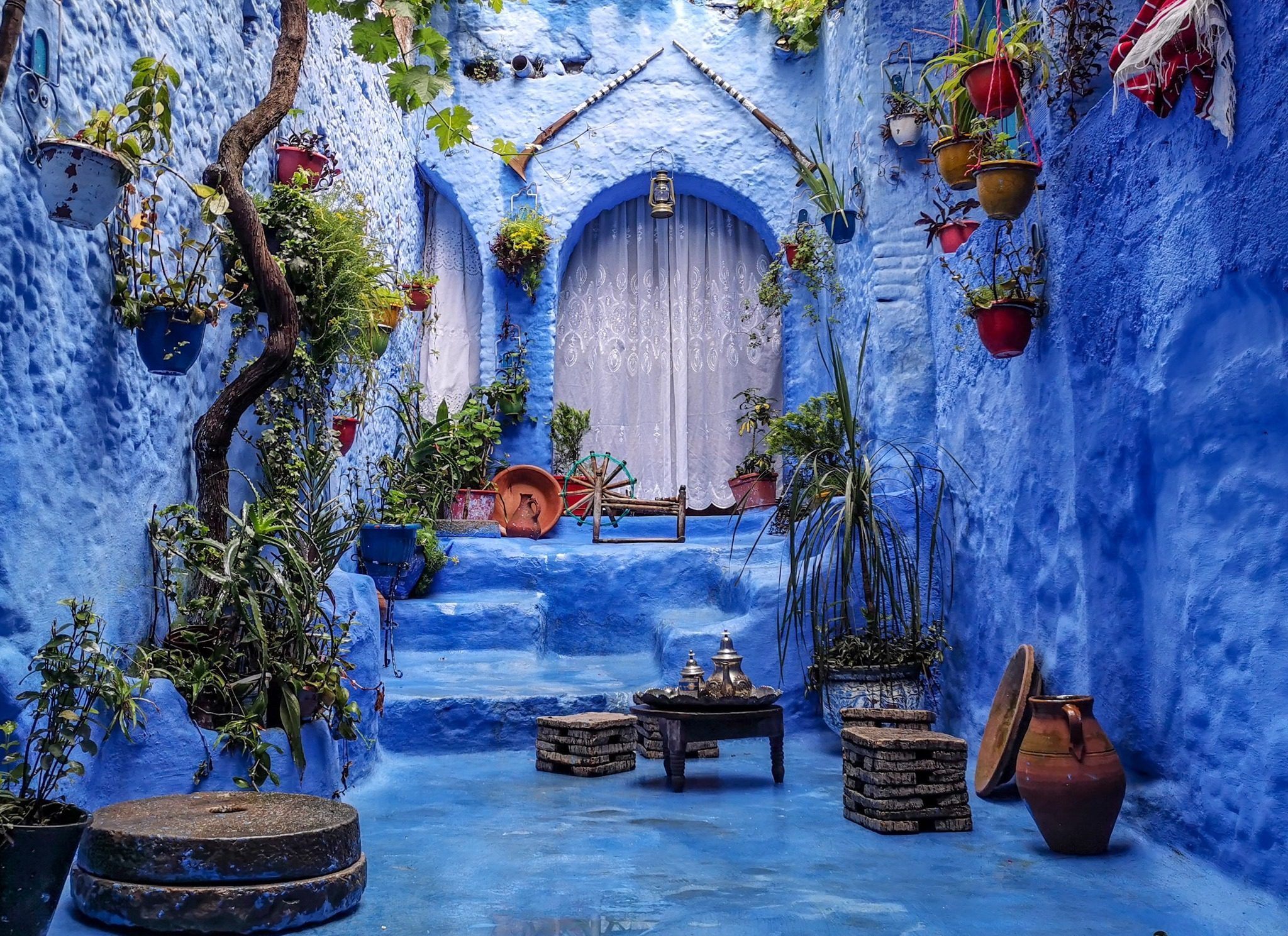 Blue City Chefchaouen In Morocco