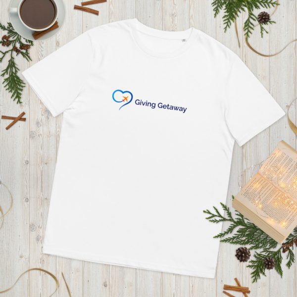 Giving Getaway Unisex Organic Cotton T-Shirt - Image 3