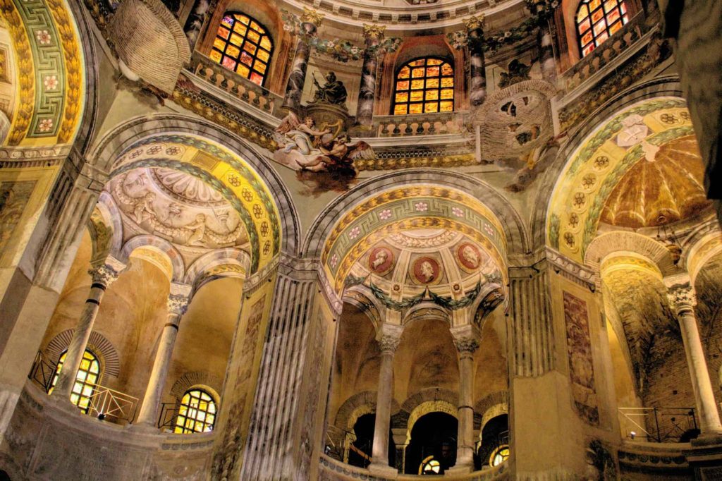 The Beautiful Basilica di San Vitale in Ravenna