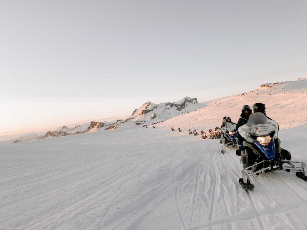 The Snowmobile Tour on Langjökull Glacier in Iceland Is an Incredible Adventure Activity in Europe