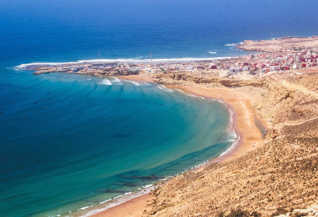 Tamri Beach - A Stunningly Beautiful Beach Known Among Surfers, One of the Hidden Gems in Morocco