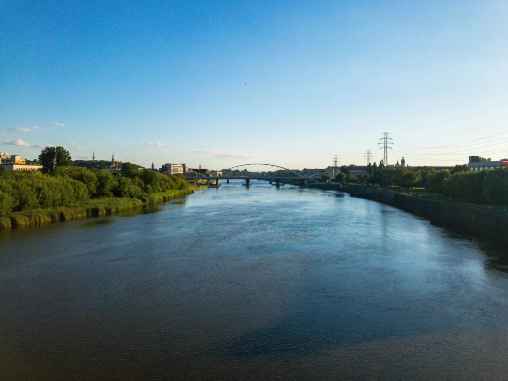 View of the Vistula River in Krakow . What to Do in Krakow in 3 Days