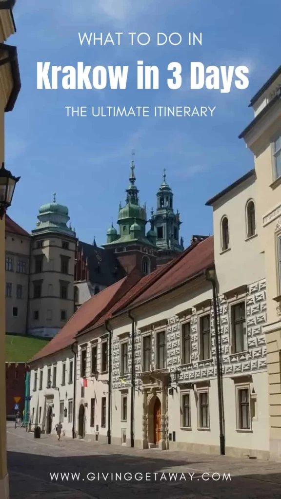 What To Do In Krakow In 3 Days The Ultimate Itinerary Banner