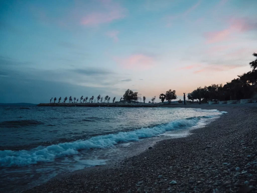 Bačvice Beach Is Famous for Its Lively Atmosphere and Inviting Shallow Waters