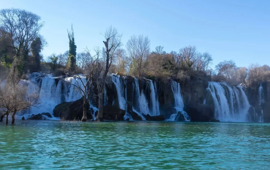 Kravice Waterfall Is One of the Most Beautiful Waterfalls in Europe to Swim In