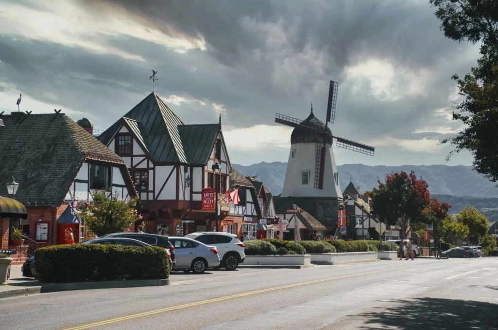 Solvang Is a Charming Little Town Located in Santa Barbara County in California