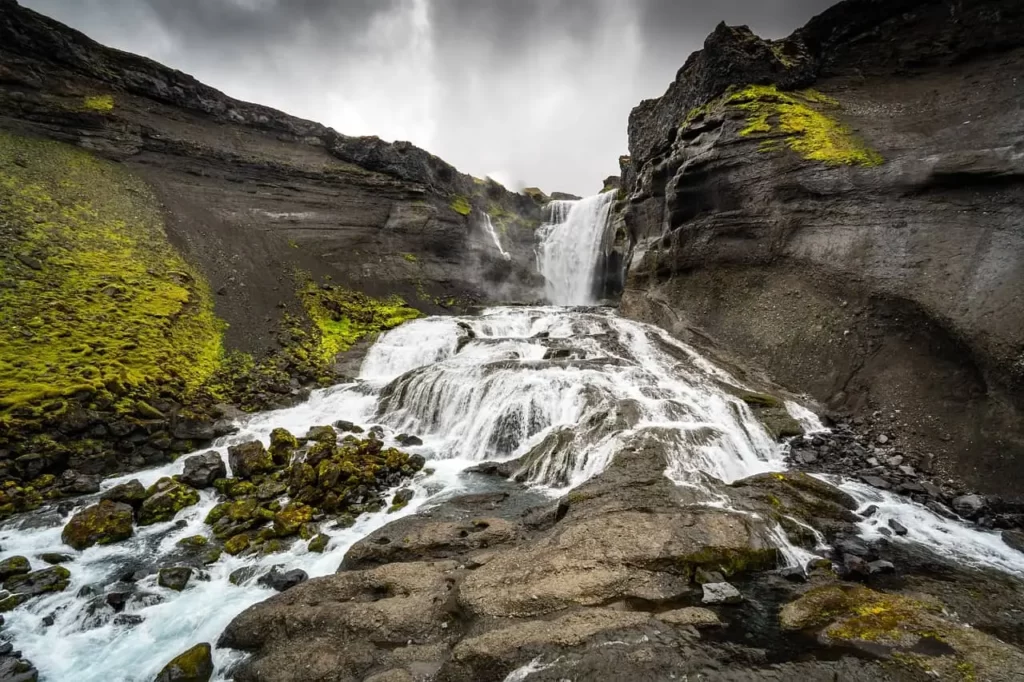 Located Between Mýrdalsjökull and Vatnajökull Glacier, Eldgjá Canyon Is a Must-Visit Destination for Hiking Enthusiasts