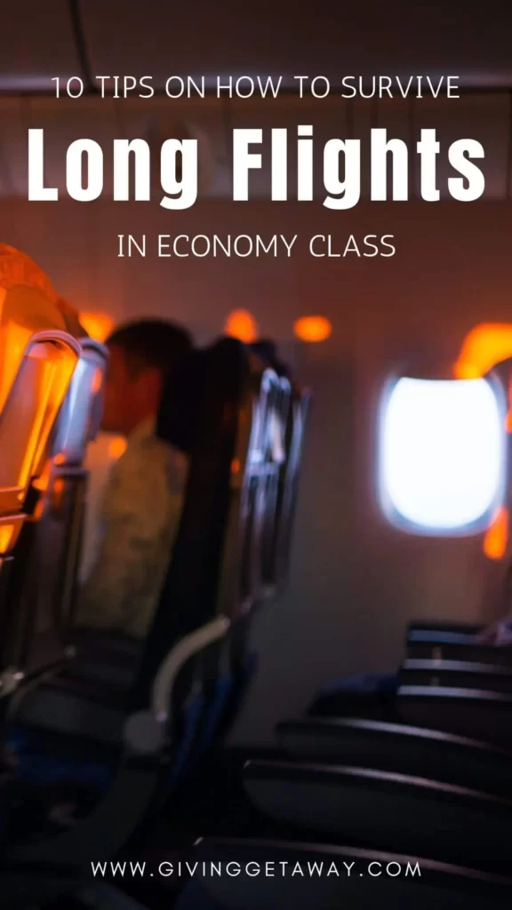 10 Tips on How to Survive Long Flights in Economy Class Banner 1