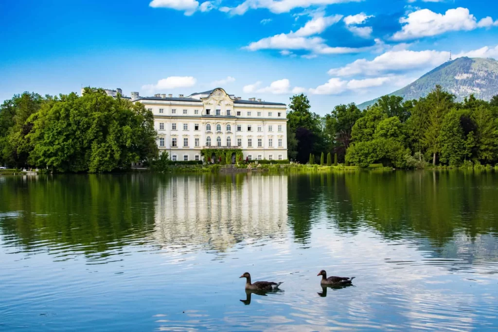 The Lake and Gardens of Leopoldskron Palace Served as the Backdrop for Numerous Iconic Scenes in the Film