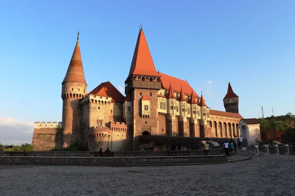 Corvin Castle’s Gothic-Renaissance Architecture and Its Historic Drawbridge