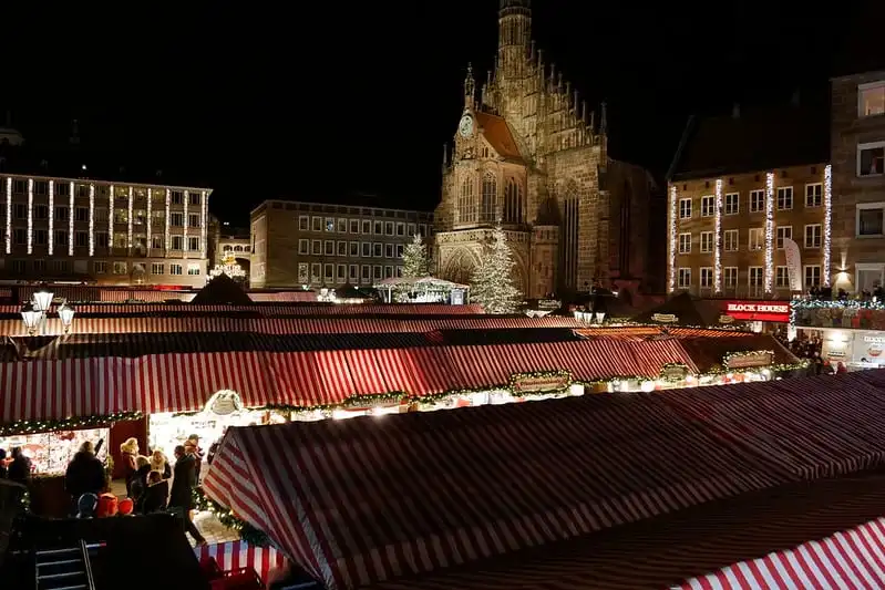 Discover Germany’s Most Famous Christmas Market in Nuremberg, Dating Back to at Least 1628—It Draws Thousands of Tourists Annually.