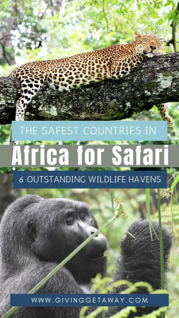 Safest Countries in Africa for Safari - 6 Outstanding Wildlife Havens Banner 2