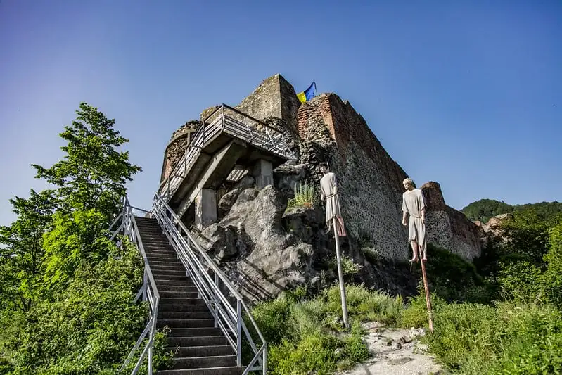 The Poenari Castle or Citadel Is One of the Beest Places in Romania