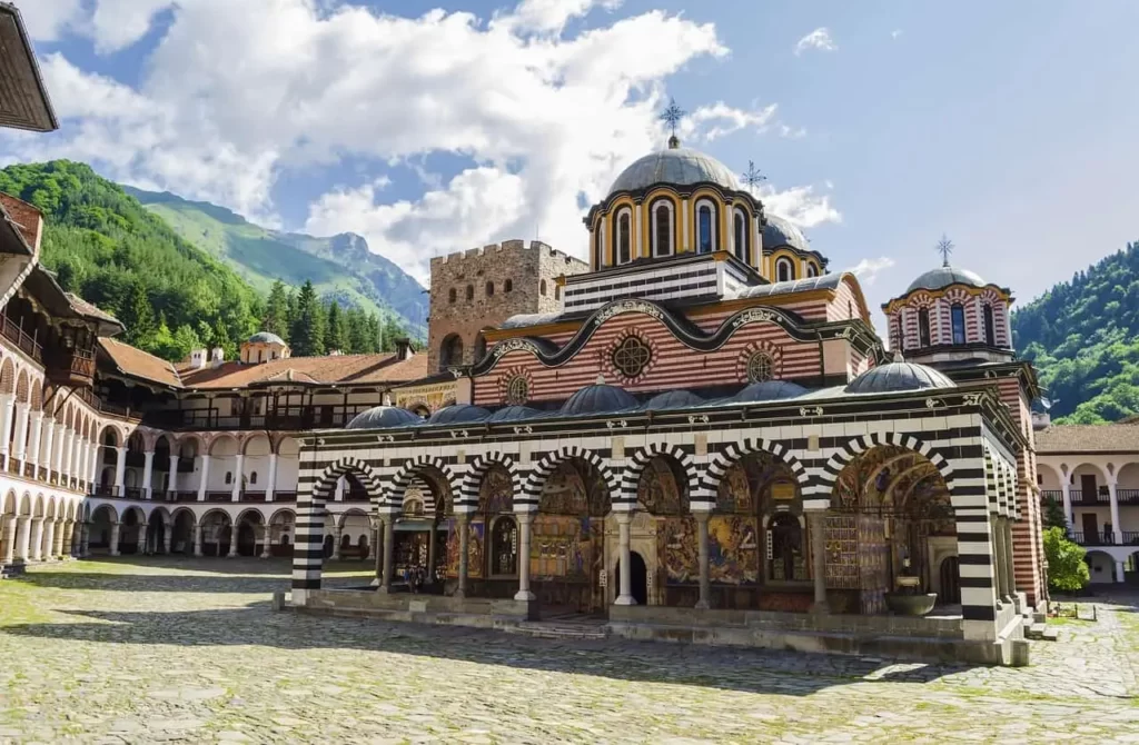 The Rila Monastery Is a Stunning Architectural Wonder and a Sacred Haven That Attracts Visitors From Around the Globe