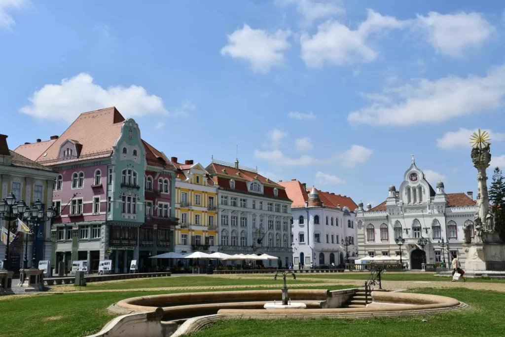 Timișoara Grand Architecture and the Charm of Its Central Square