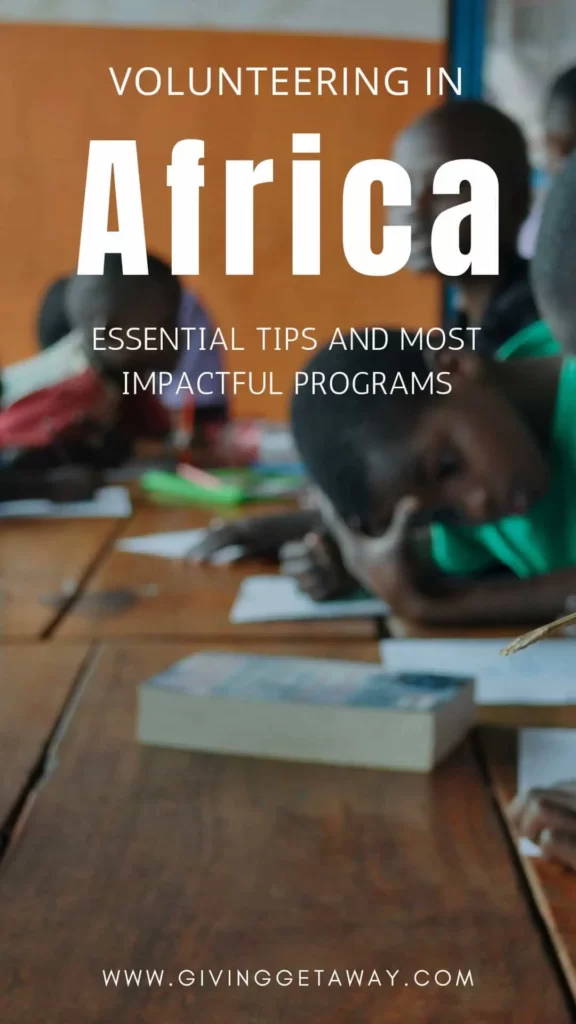 Volunteering in Africa - Essential Tips and Most Impactful Programs Banner 1
