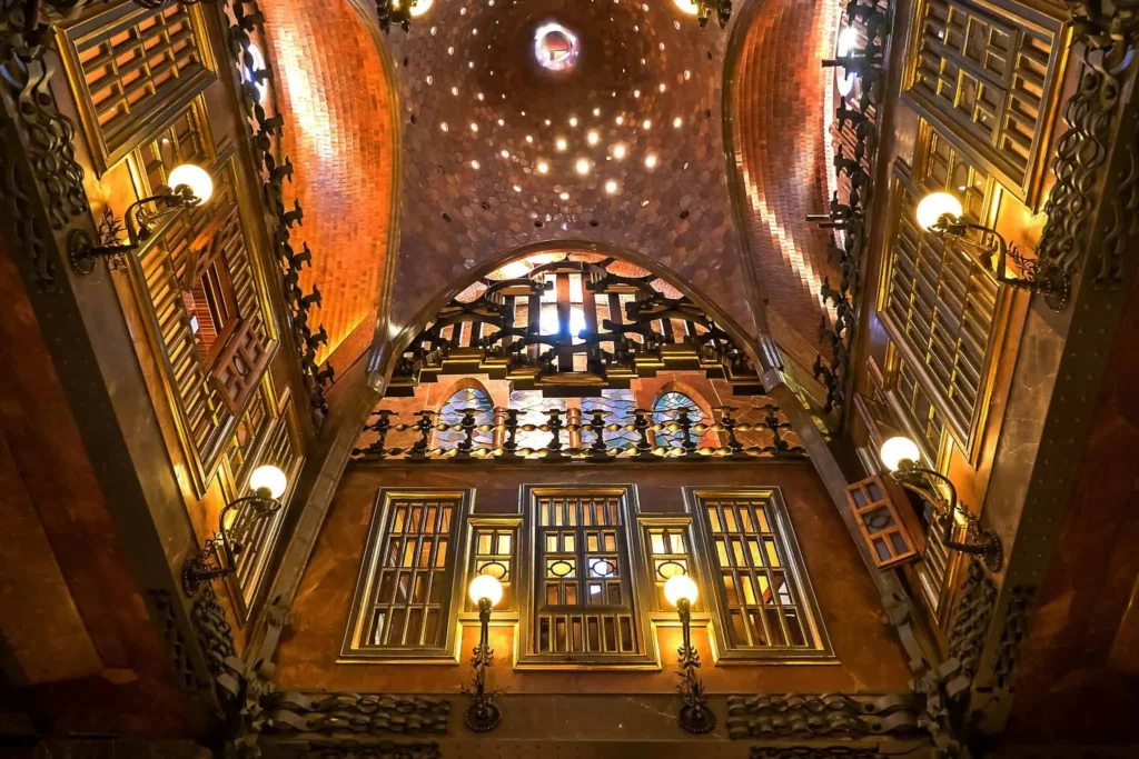 Explore the Architectural Marvel of Palau Güell, a Masterpiece by the Renowned Catalan Architect Antoni Gaudí.