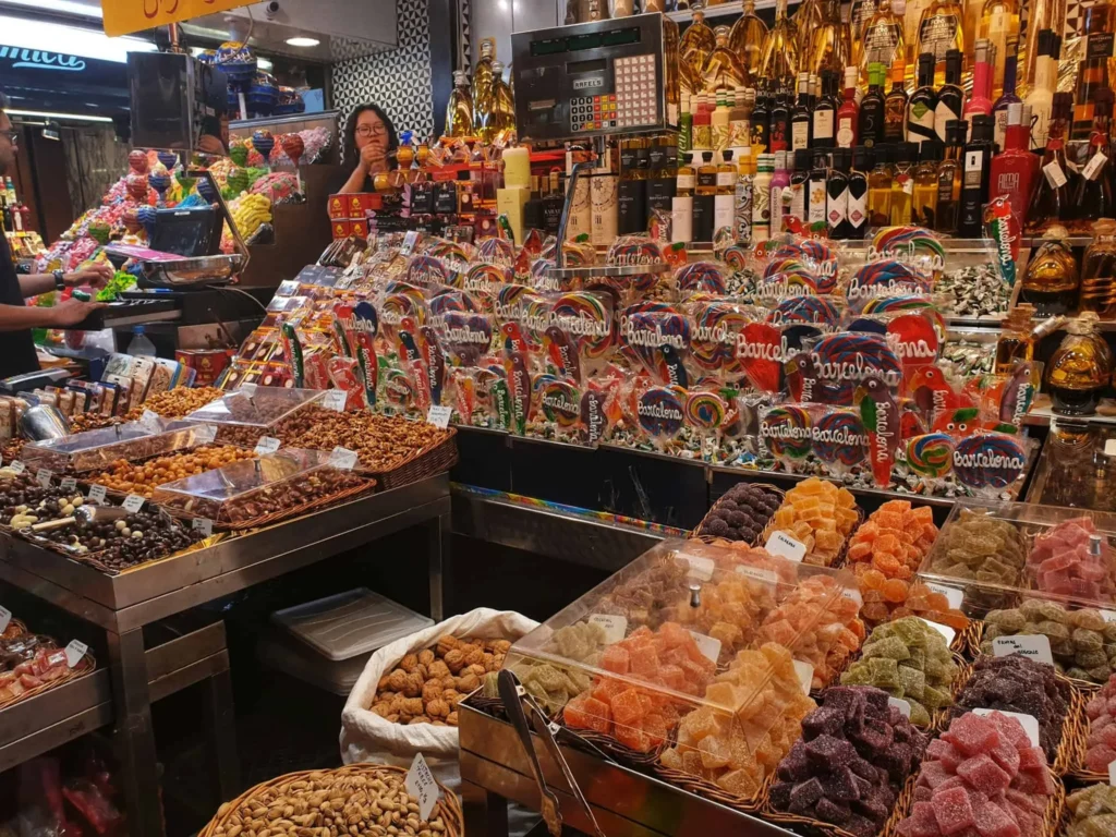 In Barcelona’s Lively Streets, You’ll Find the Iconic Mercat de la Boqueria, a Food Market Renowned for Its Diverse Offerings.